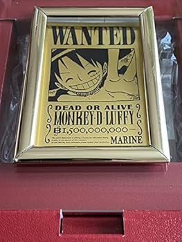 Amazon.co.jp: ONE PIECEルフィの手配書ゴールドカード(15億
